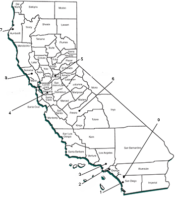 race tracks map